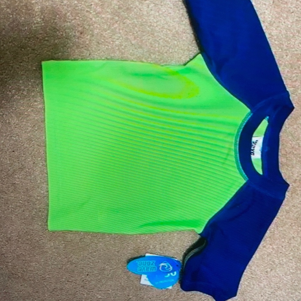 Baby toddler wave zone rashguard shirt